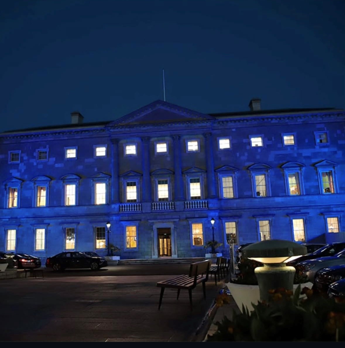 Go Blue Your Way for Diabetes Iconic Buildings Light Up Blue Around the World including Ireland for World Diabetes Day