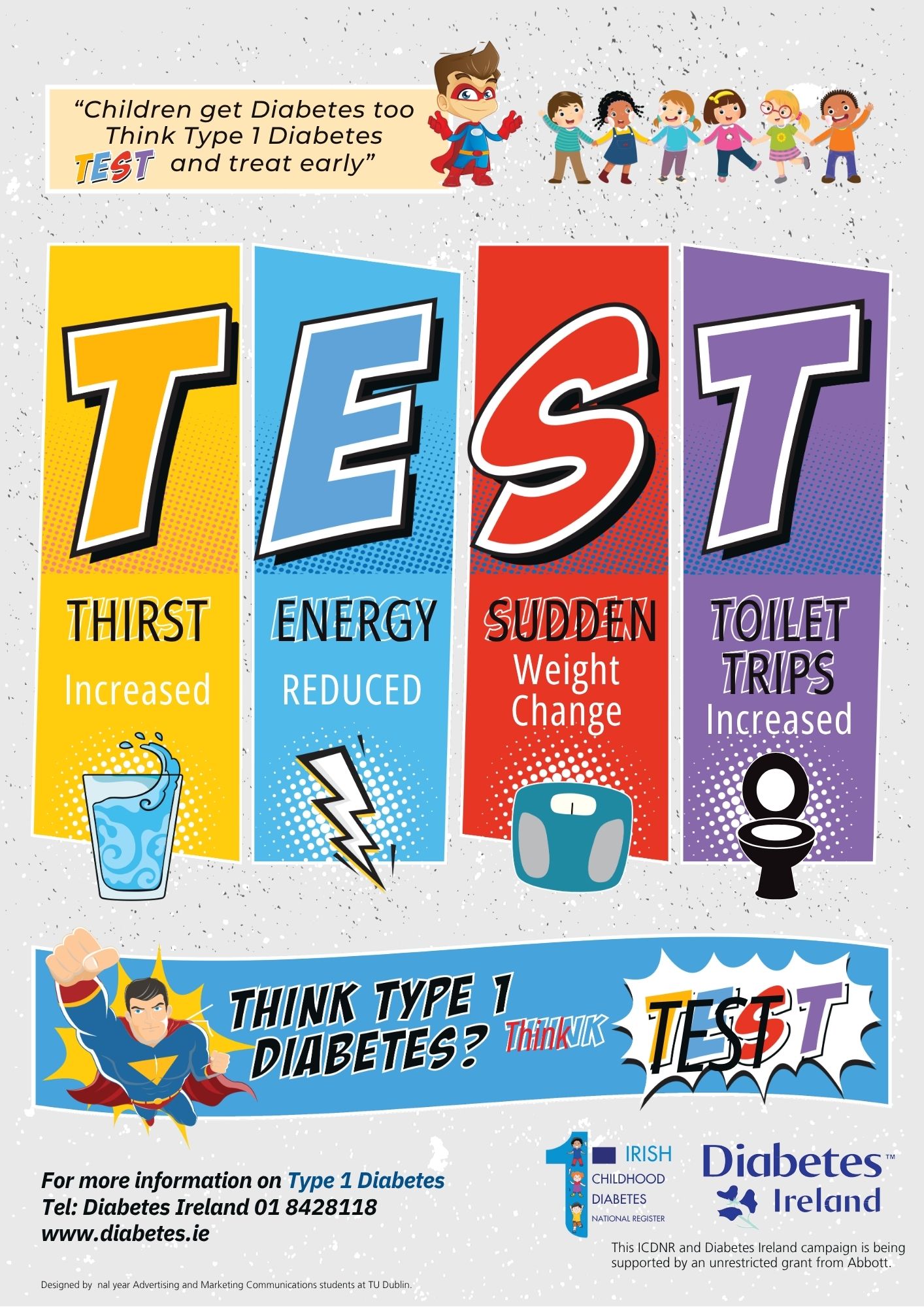 Think of TEST and do not delay!